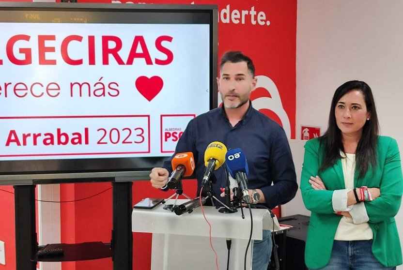 Rueda de prensa del PSOE de Algeciras