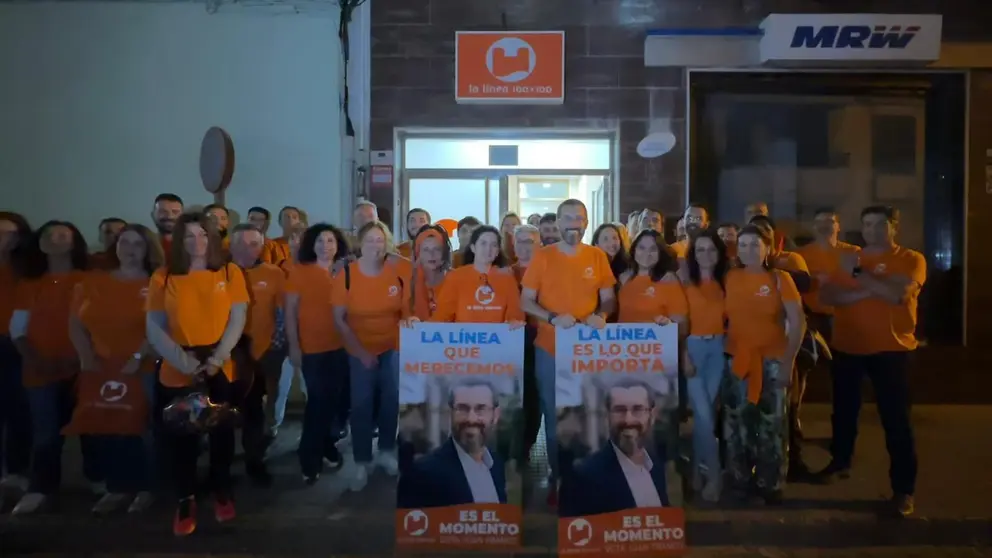 Inicio de la campa&ntilde;a La L&iacute;nea 100%