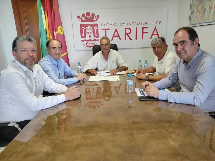Visita de Gerardo Landaluce a Tarifa