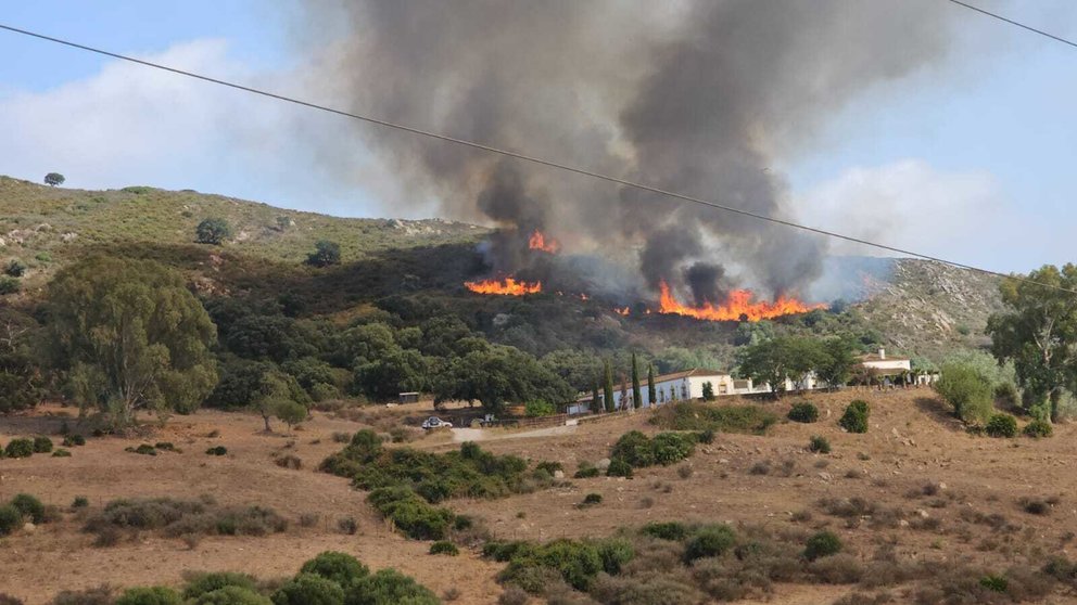Incendio Sierra Carbonera