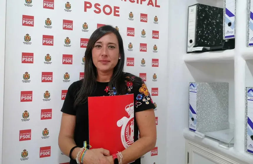 Roc&iacute;o Arrabal en la sede de su Grupo Municipal