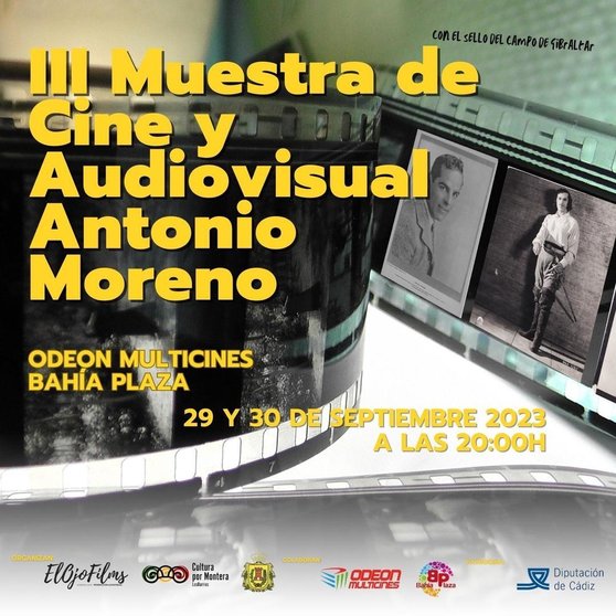 Cartel III Muestra de Cine Antonio Moreno