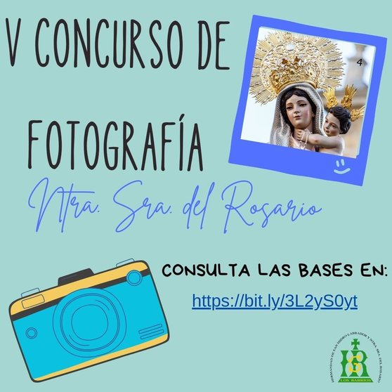 Cartel V Concurso de Fotografía 'Ntra. Sra. del Rosario'