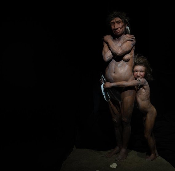 Imagen de los Neandertales de Gibraltar