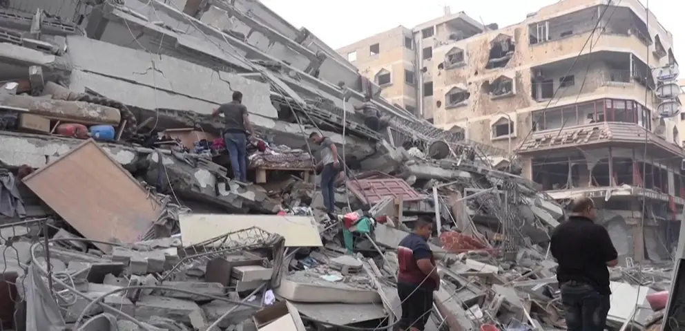 Im&aacute;genes de los bombardeos en Gaza