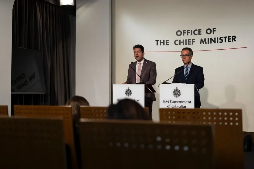 Fabi&aacute;n Picardo y Joseph Garc&iacute;a