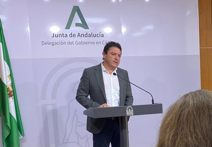 Daniel Sánchez en rueda de prensa. - JUNTA DE ANDALUCÍA
