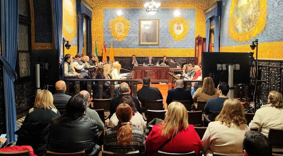 Pleno del Ayuntamiento de Algeciras