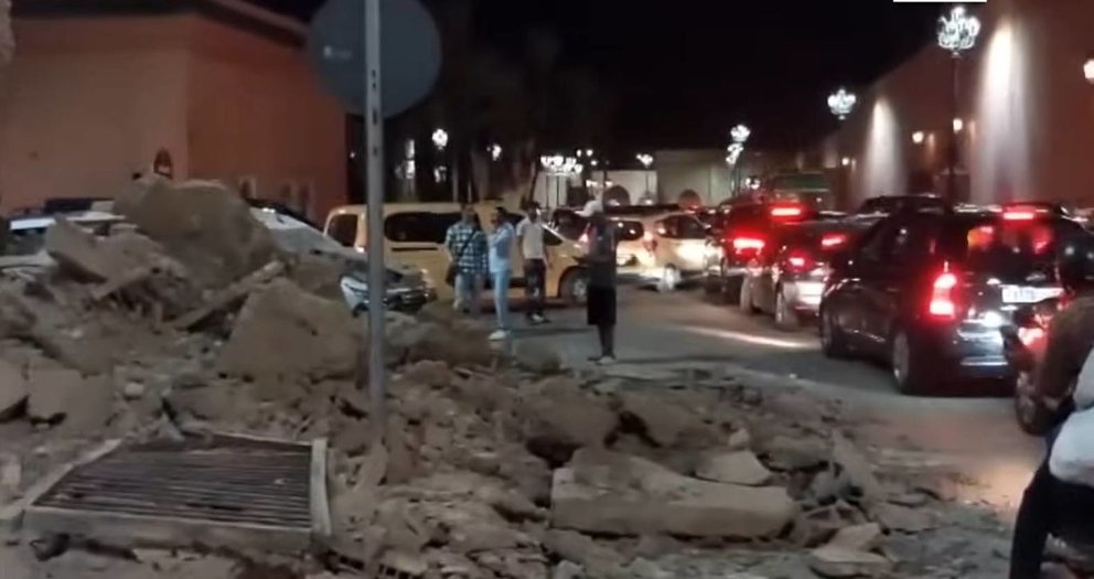 Marrakech tras el terremoto
