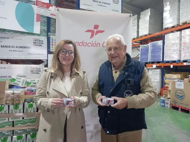 Entrega tarjetas Banco de Alimentos