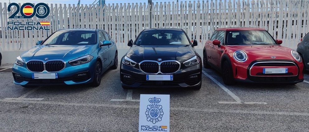 Vehículos recuperados en Algeciras. - POLICÍA NACIONAL