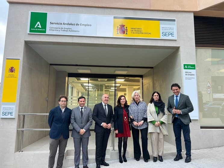 Inauguración de las nuevas oficinas del SAE en Algeciras
