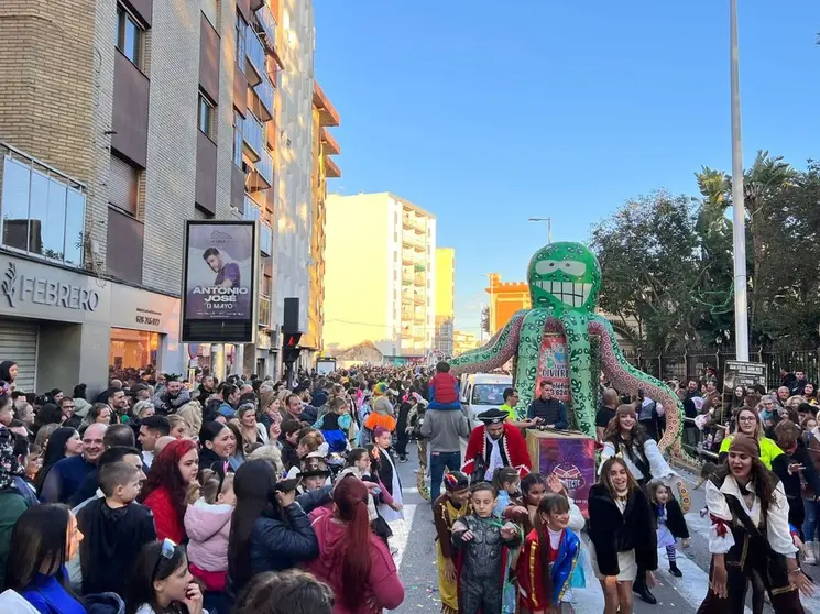 Cabalgata de Carnaval en La L&iacute;nea