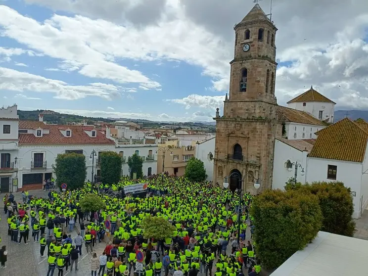 Manifestaci&oacute;n de Acerinox en Los Barrios este lunes