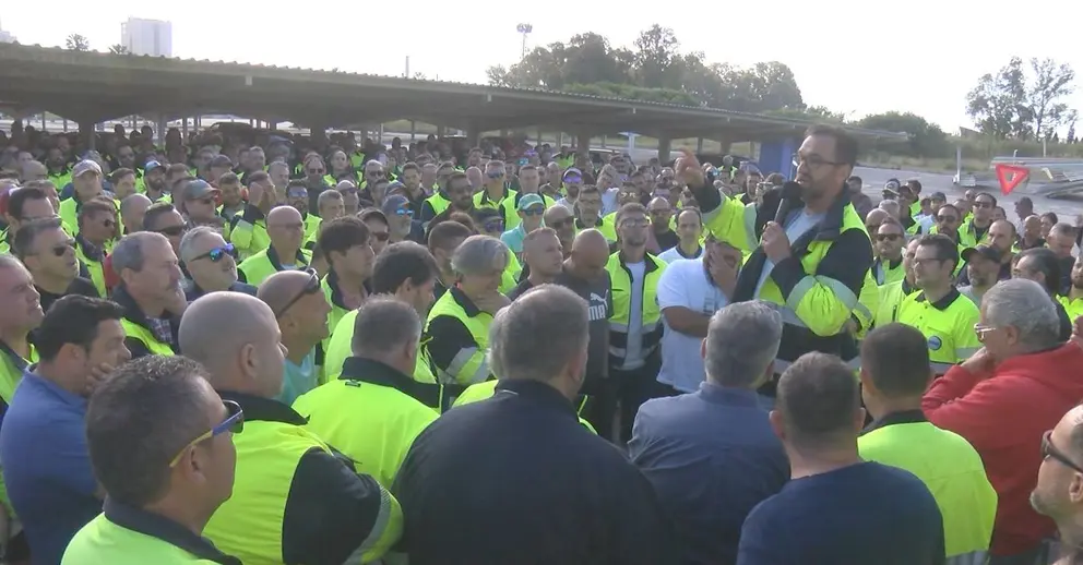 Asamblea de trabajadores de Acerinox