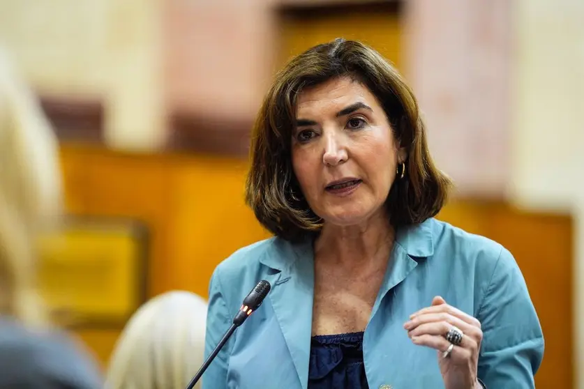 Roc&iacute;o Blanco, en el Parlamento andaluz. - JUNTA DE ANDALUC&Iacute;A