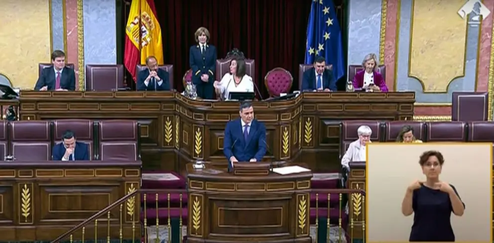 Comparecencia de Pedro S&aacute;nchez (1)