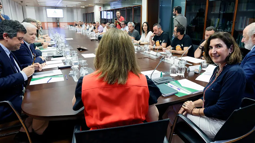 Reuni&oacute;n en la Consejer&iacute;a de Empleo