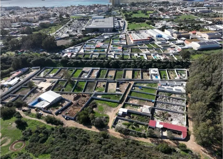 Macrourbanizaci&oacute;n ilegal en La L&iacute;nea