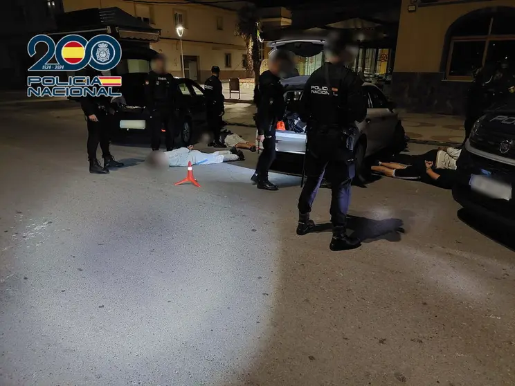 Un momento de la operaci&oacute;n