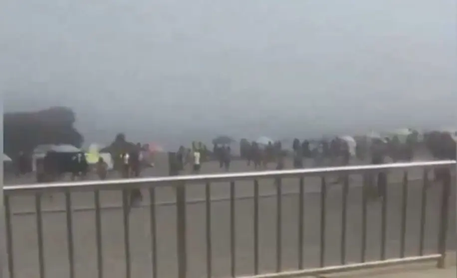 Entrada de los migrantes