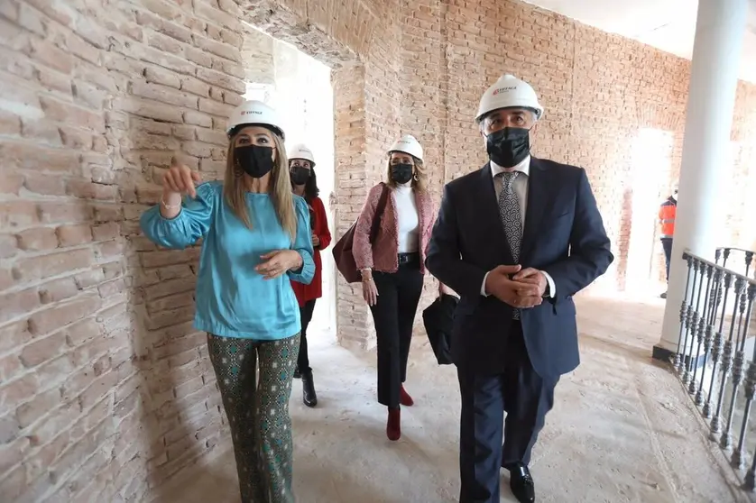 Visita al futuro centro de interpretaci&oacute;n