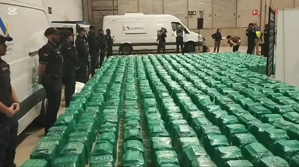 13 toneladas de coca&iacute;na