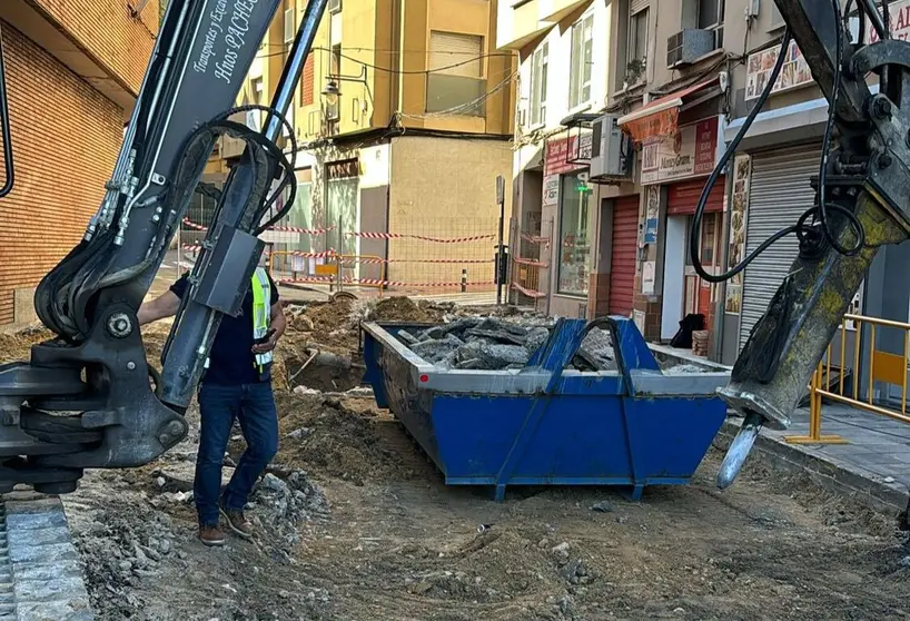 Obras en el Ojo del Muelle
