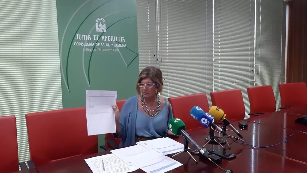 Isabel Paredes, delegada de Educaci&oacute;n en C&aacute;diz. - JUNTA DE ANDALUC&Iacute;A - Archivo