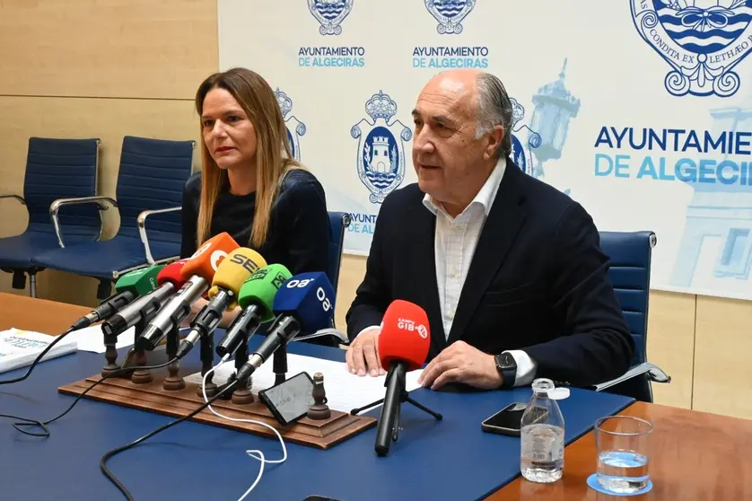 Rueda de prensa de Landaluce y Solanes