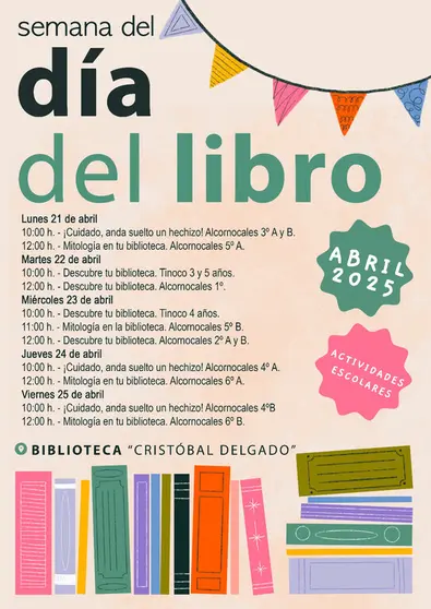 Programaci&oacute;n de la Semana del Libro en Algeciras