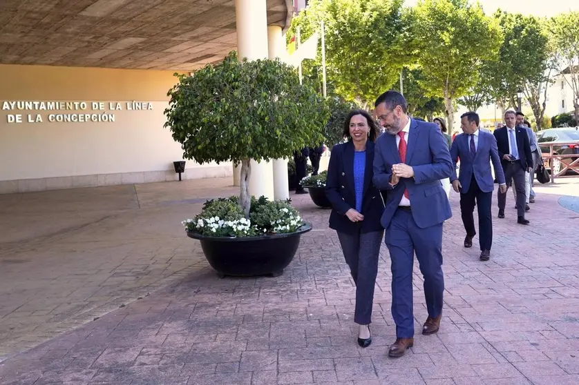 Visita de la consejera