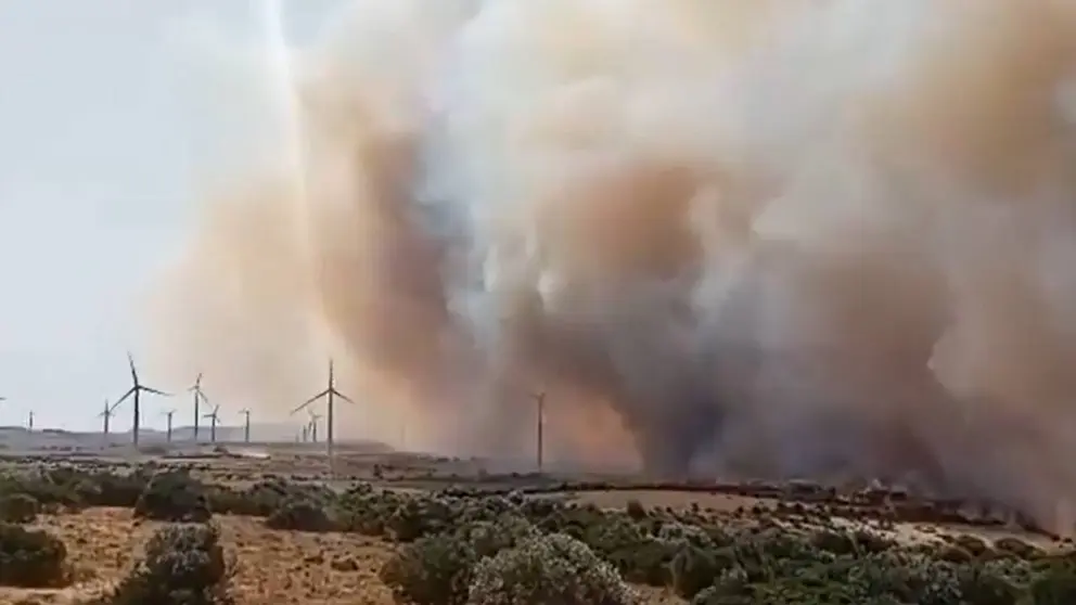 Incendio en Facinas