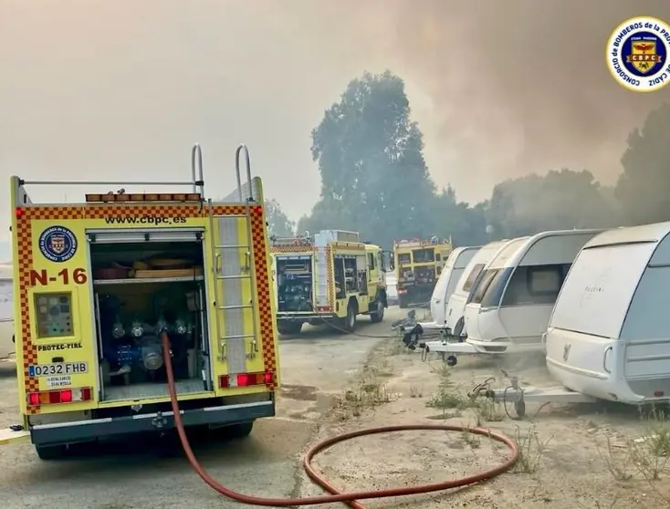 Incendio en Tarifa