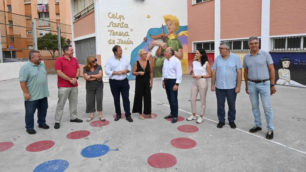 Visita a las obras