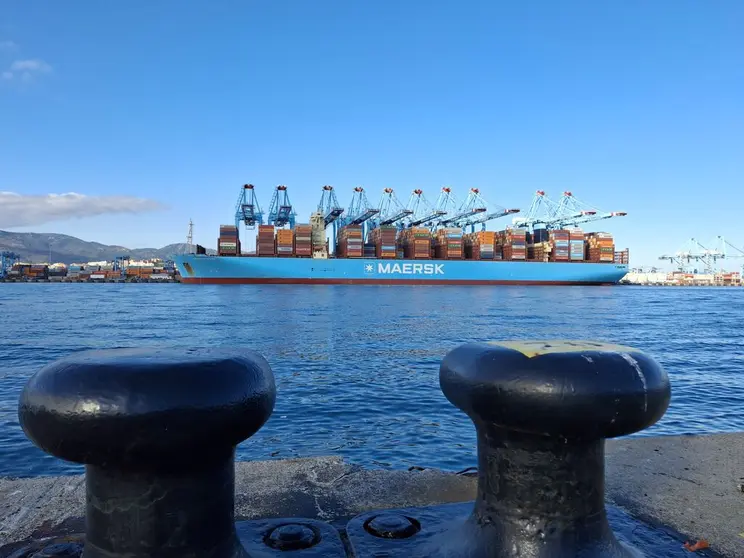 Maastricht Maersk. Algeciras