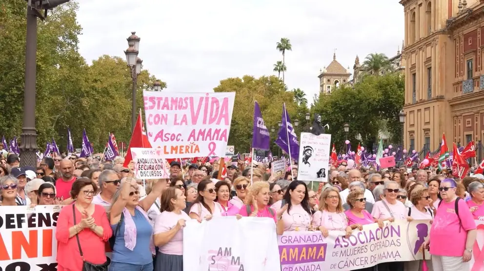 Manifestaci&oacute;n en Sevilla