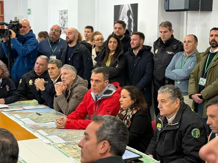 Pedro S&aacute;nchez en el Ayuntamiento de San Roque