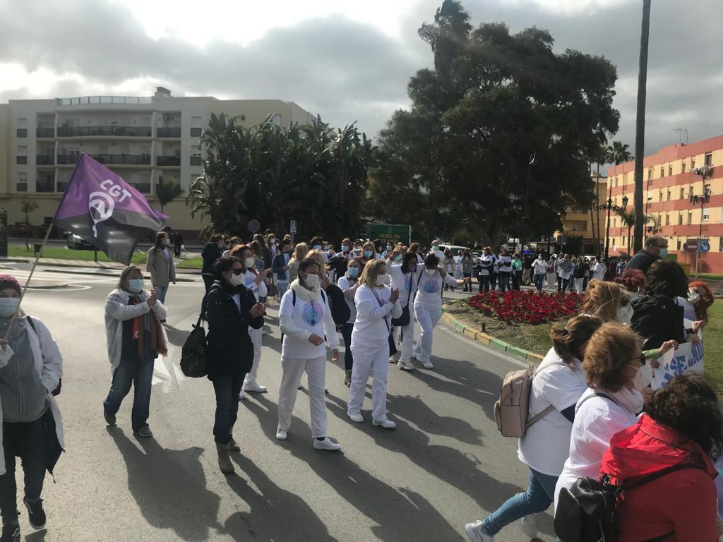 Marcha Blanca en Los Barrios