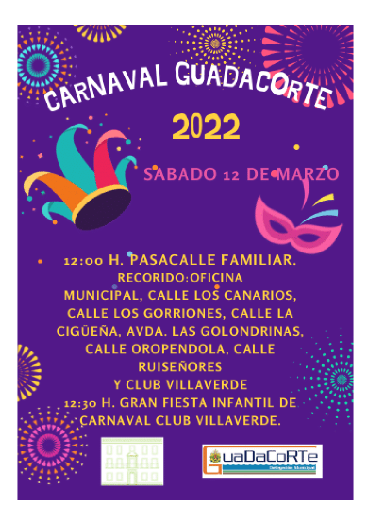 Cartel del Carnaval de Guadacorte