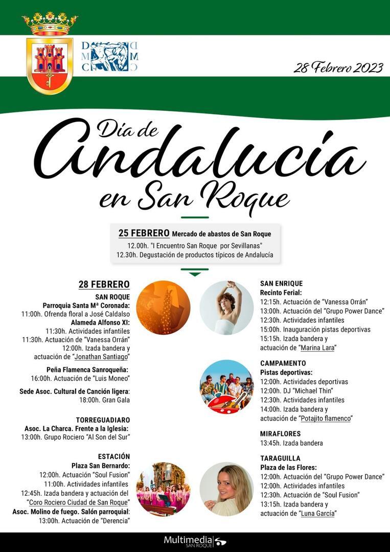 Cartel de la programación del 28F